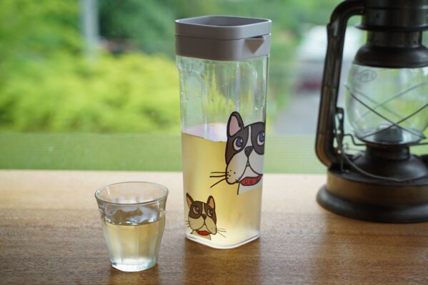 インクシールでオリジナル冷水筒をつくる